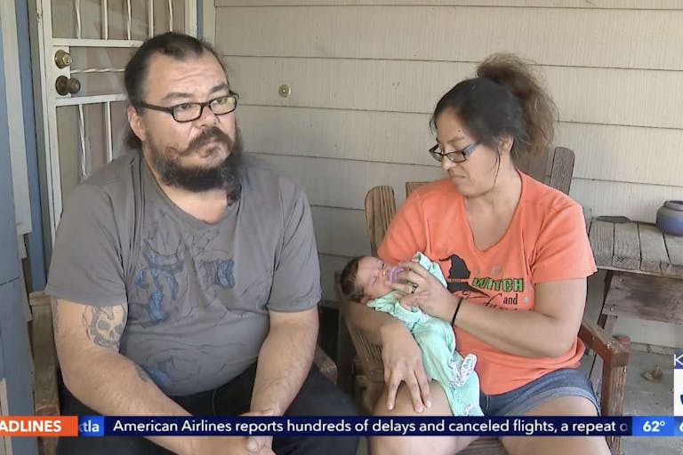 baby saves fathers life jonathan cedillo
