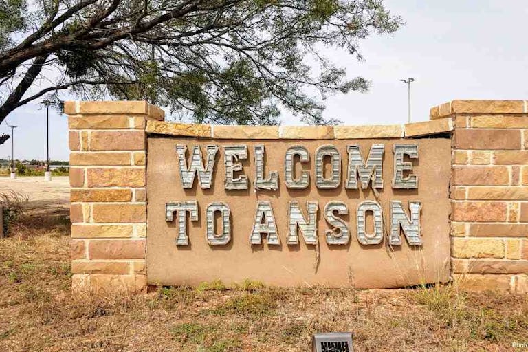 anson texas sign mark lee dickson