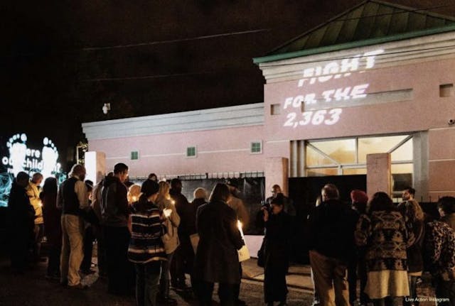 Photo: Live Action Instagram Pro-life prayer vigil held at Mississippi’s sole abortion facility draws ire of abortion activists image