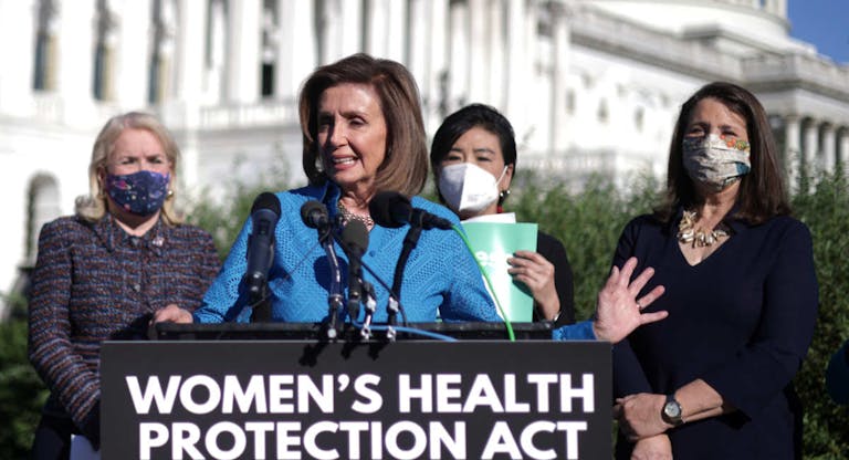Speaker Nancy Pelosi And House Democrats Hold News Conference On Women’s Health Protection Act