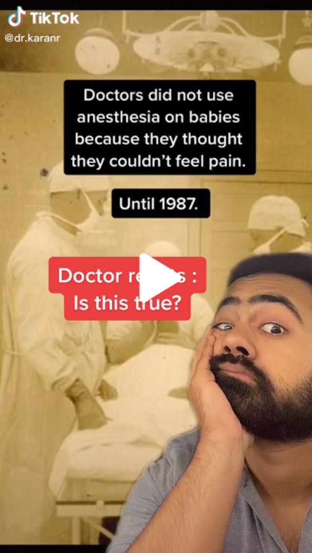 Doctors once denied born babies could feel pain. Abortionists denying fetal pain are wrong, too image