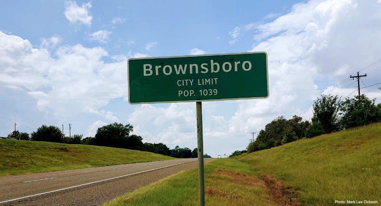 brownsboro texas sign mark lee dickson