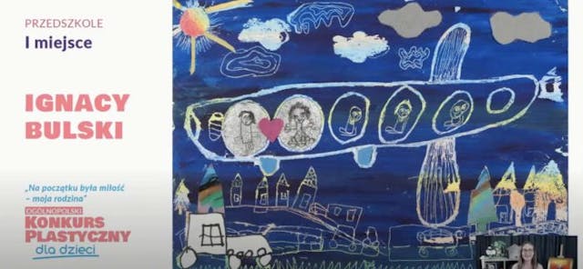 Screenshot: YouTube Record-breaking number of Polish children enter pro-life art contest image