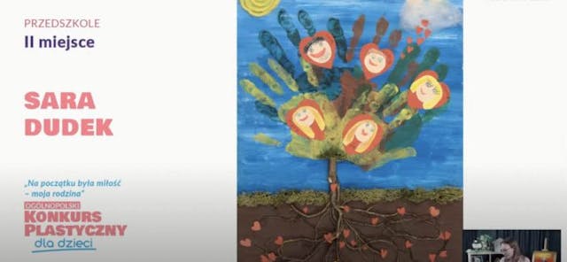 Screenshot: YouTube Record-breaking number of Polish children enter pro-life art contest image