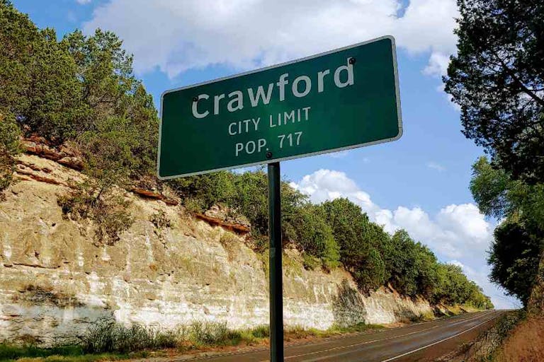 crawford texas sign mark lee dickson