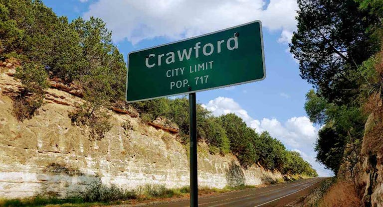 crawford texas sign mark lee dickson