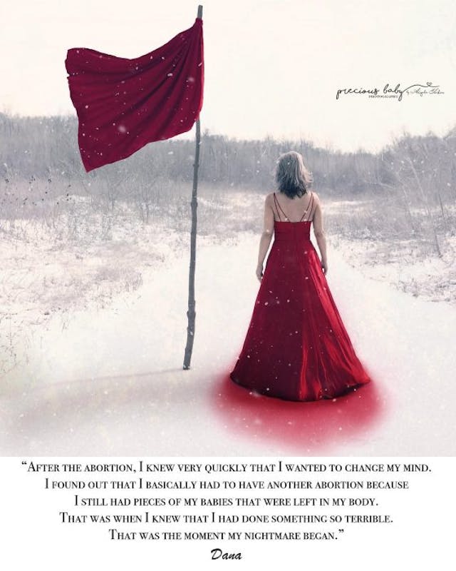 Photo used with permission. Copyright Angela Forker. abortion regret