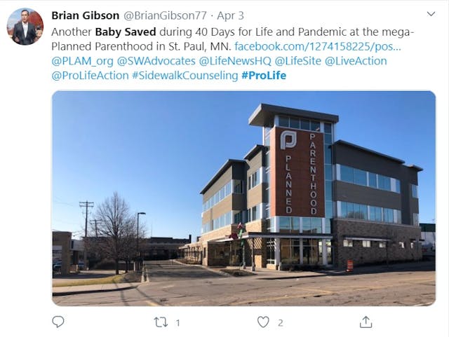 Brian Gibson of Pro-life Action Ministries babies saved from abortion (Image: Twitter) Image: Brian Gibson of Pro-life Action Ministries babies saved from abortion Image Twitter
