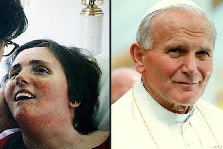 Terri Schiavo, St. Pope John Paul II, disability