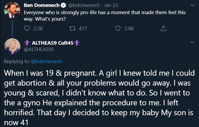 The Federalist publisher asked Twitter users why they’re pro-life — the answers were amazing image