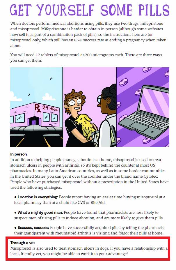 Abortion advocate to women: Get pills from veterinarians if desperate for DIY abortions image