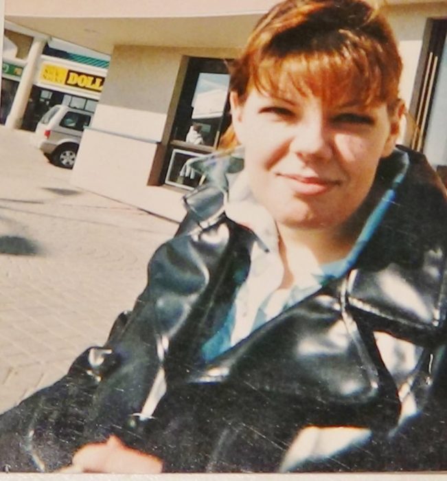 Loughead at about age 16, the time of her first forced abortion. Photo courtesy of Christine Loughead.