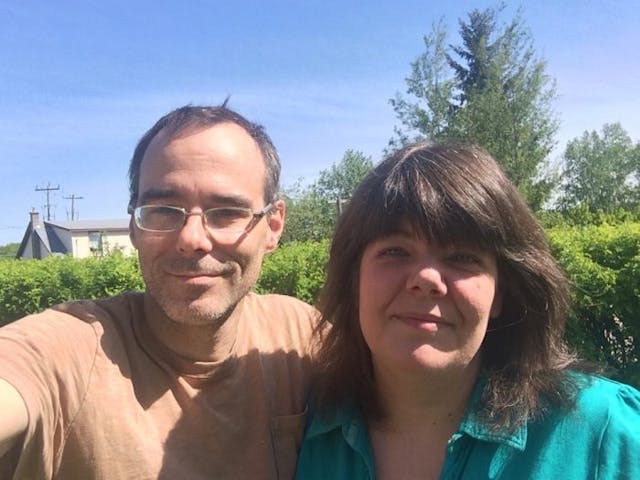 Loughead and her husband Dean. Photo courtesy of Christine Loughead.
