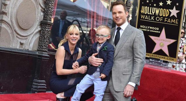HOLLYWOOD, CA – APRIL 21: Actor Chris Pratt, wife Anna Faris and son Jack Pratt attend the ceremony honoring Chris Pratt with a star on the Hollywood Walk of Fame on April 21, 2017 in Hollywood, California. (Photo by Axelle/Bauer-Griffin/FilmMagic). premature