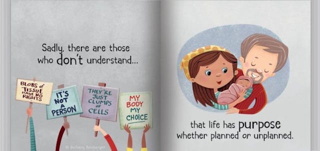 Samples pages from ProLifeKids.com New ‘Pro-Life Kids’ book teaches children the value of every human life image