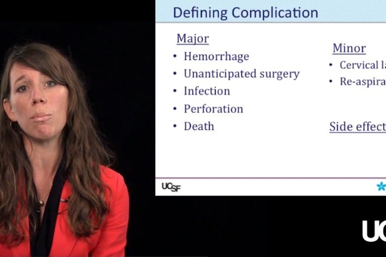 Jennifer Kerns, UCSF training complications, first trimester abortion Image: Jennifer Kerns UCSF training complications first trimester abortion