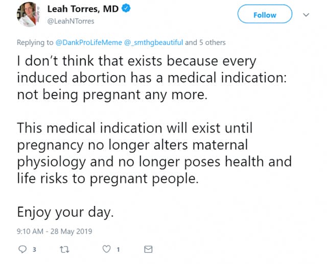 Abortionist: ‘Not being pregnant anymore’ is medical reason for abortion image