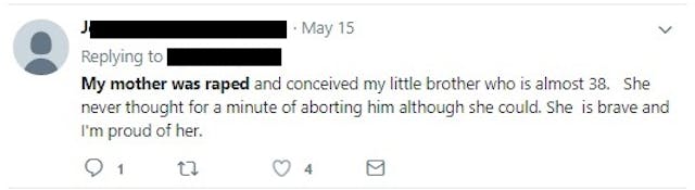 ‘Abortion is not a cure’: Grateful children of rape survivors sound off on Twitter image