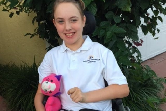 Courtney Kroll’s Daughter. Photo via GoFundMe Choosing life instead of abortion saved this mom from a life of drugs image