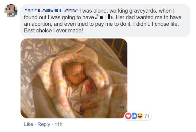 Parents respond to mom rationalizing her abortion: Life is the ‘best choice’ image