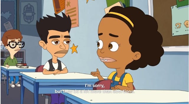 Image: Netflix series Big Mouth Series on Planned Parenthood (Image: YouTube)