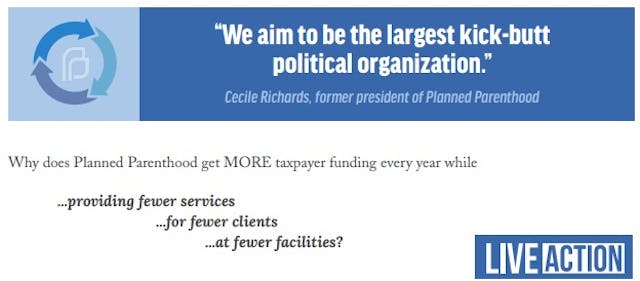 Planned Parenthood election report by Live Action Image: Planned Parenthood election report by Live Action