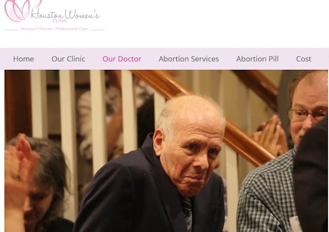 Image: Texas abortion doctor Bernard Rosenfeld (Screen from: Lilth Fund video)