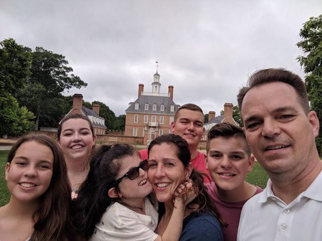 Faith, pictured with her family, was targeted for abortion because of Trisomy 18. Photo courtesy of Smith family. Trisomy 18, abortion, kids with disabilities