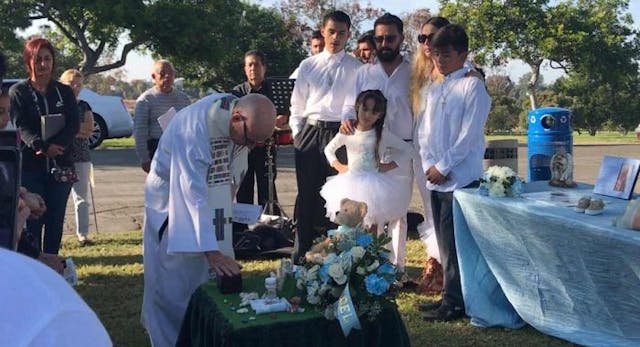 The Zaragosa family remembers their son, Joshua Jair, miscarried at 11 weeks (Photo: Claudia Zaragosa) miscarried