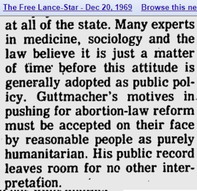 Media spins Black concerns about Guttmacher push for abortion Image: News article