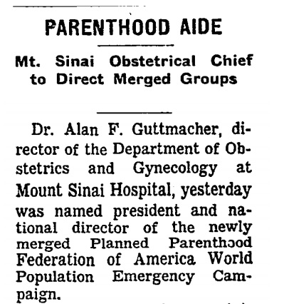 Image of New York Times article