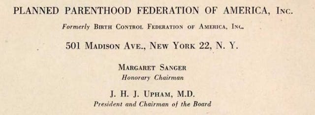 Image of PPFA document