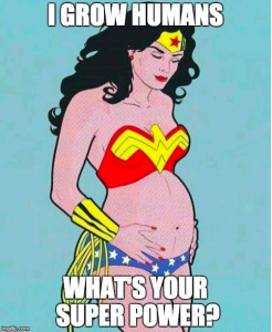 A meme Wonder Woman actress Gal Gadot shared on Instagram January 27, 2017.