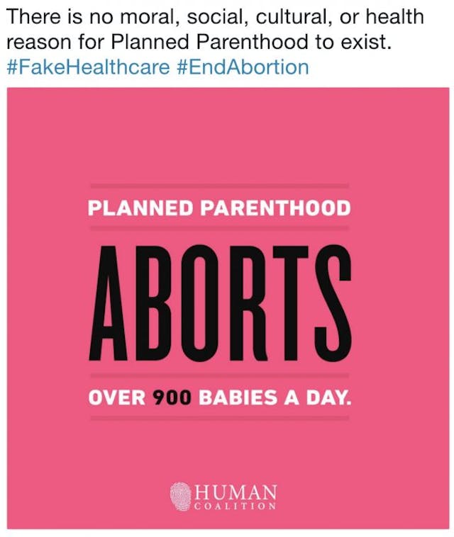 Screenshot, Human Coalition ad Screenshot, Human Coalition ad