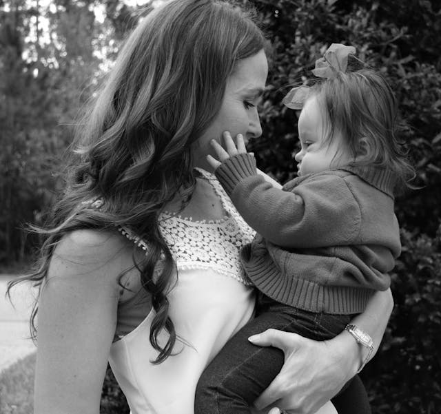 Emersyn Baker and her mom via ParkerMyles.com.