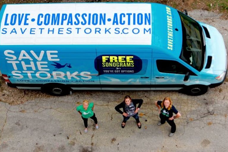 Stork Van – Above View