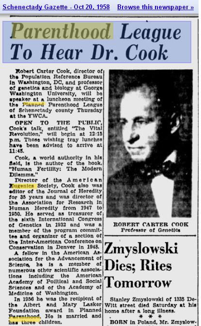 Planned Parenthood invites Eugenics officer to speak to their lunch