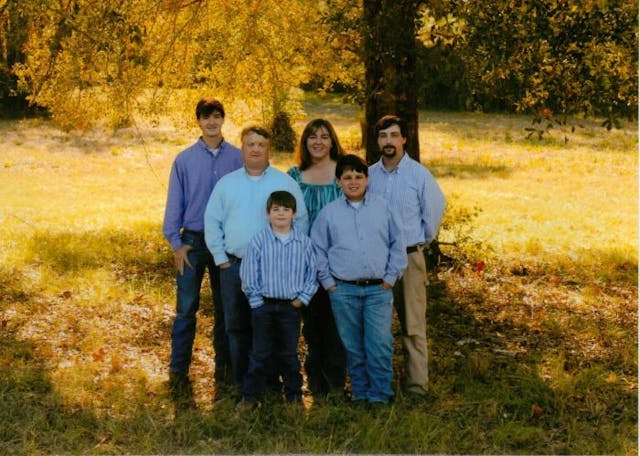 The Smith family. Photo via Facebook.