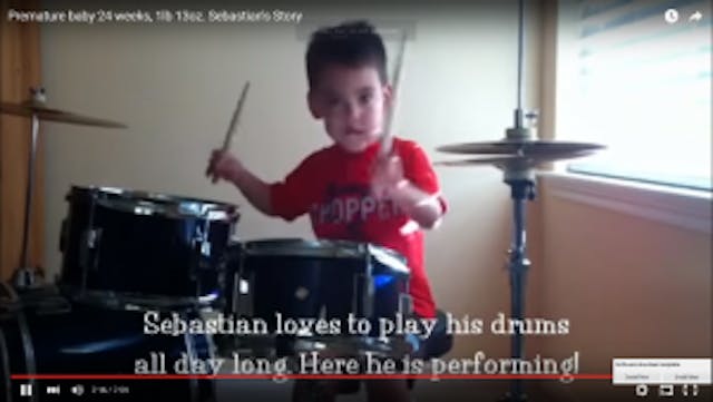 Sebastian via YouTube video. Sebastian via YouTube video.