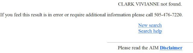 Vivianne Clark NM Medical Board license verification