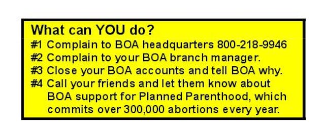 ProtestBOA WHat can you fo flyer