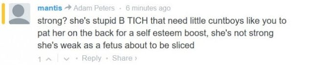 Women who reject abortion