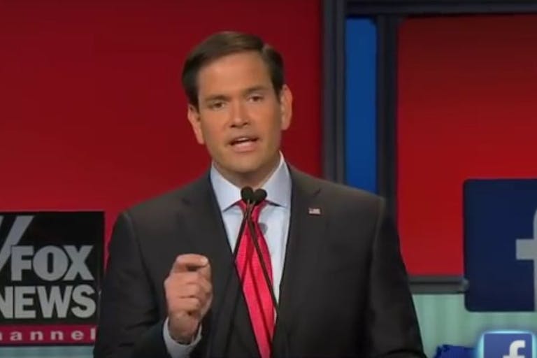 Rubio abortion fox debation