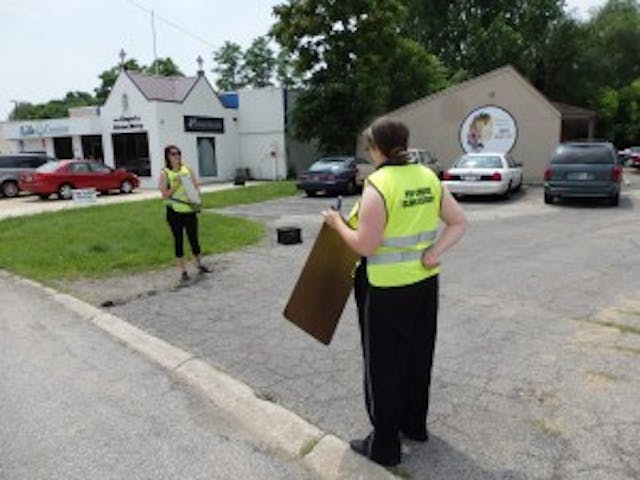 Pro-Choice Clinic Escorts at Dr. Klopfer's abortion facility.