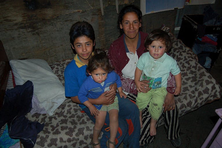 poor family, poverty