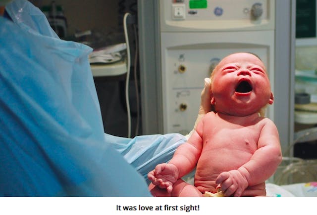 Noah just after birth (Photo credit: NoahsDad.com) Noah just after birth (Photo credit: NoahsDad.com)