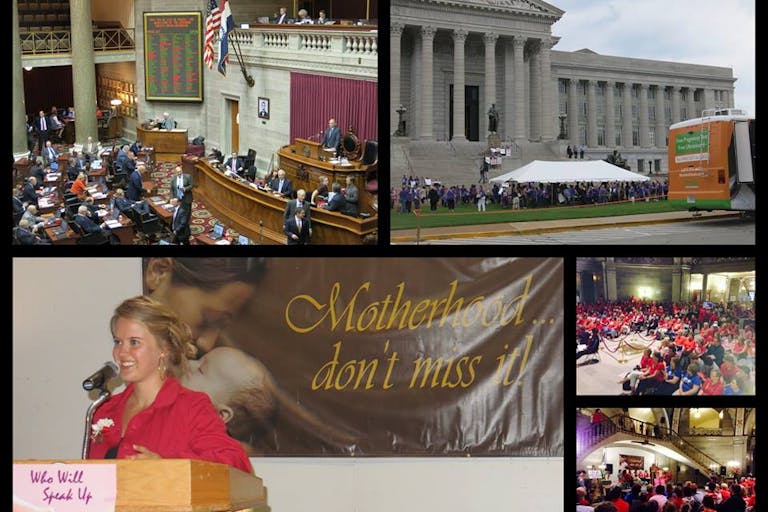 Pro-Life Veto Override Rally at Missouri Capitol