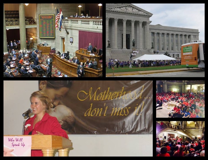 Pro-Life Veto Override Rally at Missouri Capitol