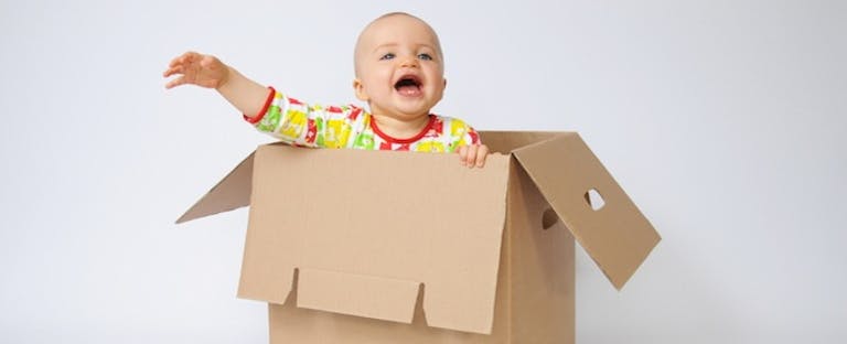 child-in-box