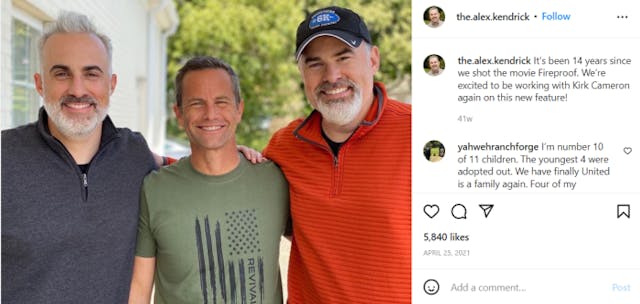 Upcoming Kirk Cameron film is a true story that demonstrates the beauty of adoption image